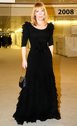 Poročna obleka, ki jo je leta 2006 Vlasta kreirala za svojo hči Katjo